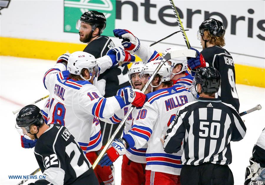 (SP)U.S.-LOS ANGELES-NHL-KINGS VS RANGERS