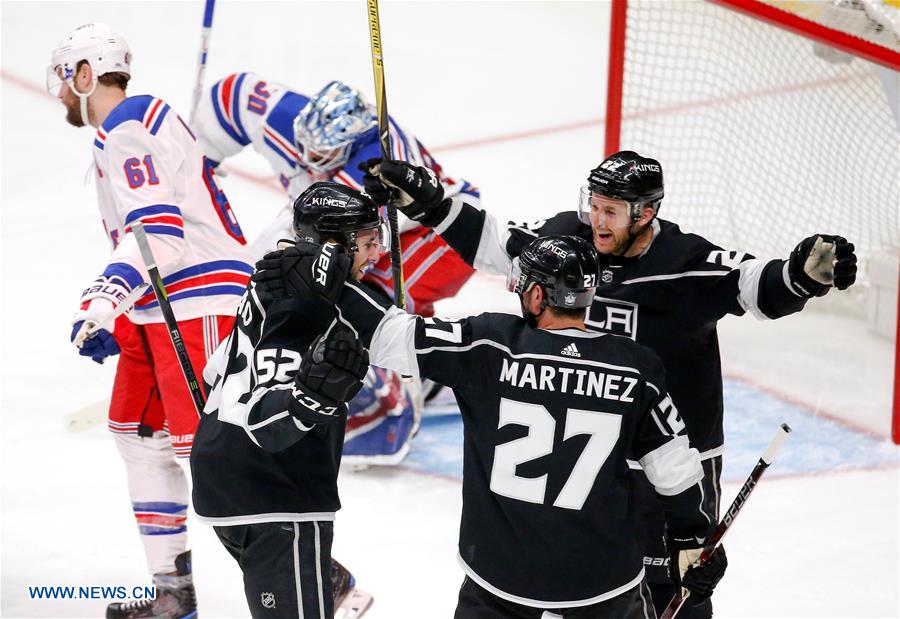 (SP)U.S.-LOS ANGELES-NHL-KINGS VS RANGERS