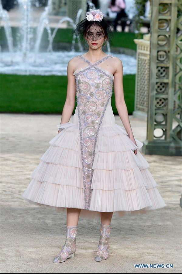 FRANCE-PARIS-FASHION WEEK-HAUTE COUTURE-CHANEL