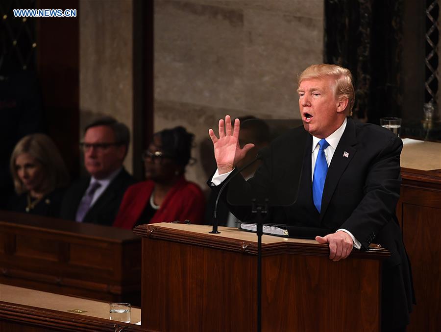 U.S.-WASHINGTON D.C.-TRUMP-STATE OF THE UNION 