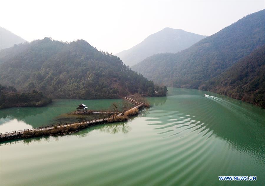 CHINA-ZHEJIANG-JIANDE-VILLAGES-AERIAL VIEW(CN)