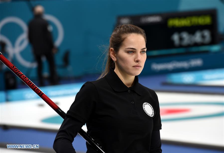 (SP)OLY-SOUTH KOREA-PYEONGCHANG-CURLING-MIXED DOUBLES-TRAINING