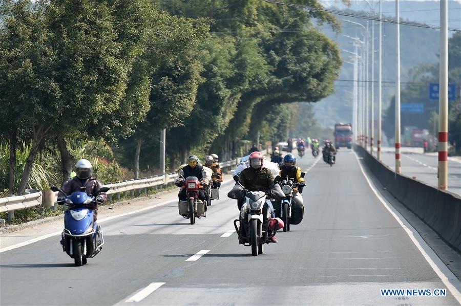 CHINA-GUANGDONG-TRAVEL RUSH-MOTORCYCLE (CN)