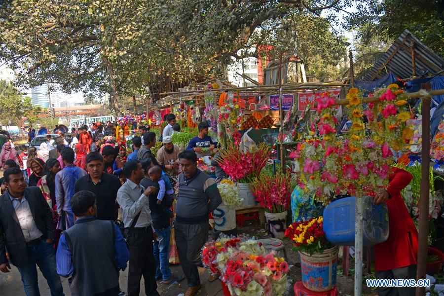 BANGLADESH-DHAKA-VALENTINE'S DAY