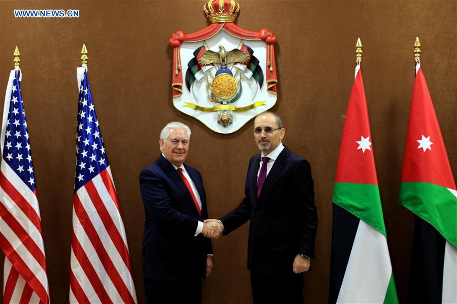 JORDAN-AMMAN-US-TILLERSON-VISIT