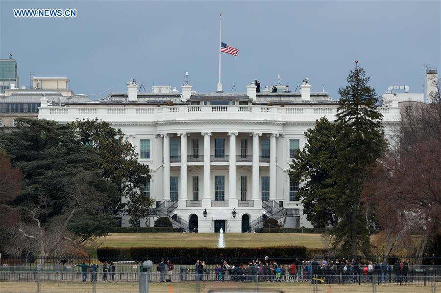 U.S.-WASHINGTON D.C.-FLAG-HALF MAST-MOURNING-FLORIDA-HIGH SCHOOL-MASS SHOOTING