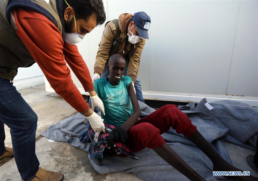 LIBYA-TRIPOLI-MIGRANTS-RESCUE