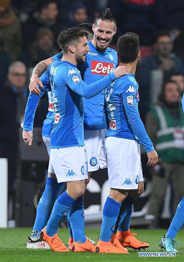 (SP)ITALY-CAGLIARI-SERIE A-NAPOLI-CAGLIARI