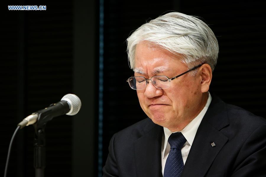 JAPAN-TOKYO-KOBE STEEL-CEO-RESIGNATION