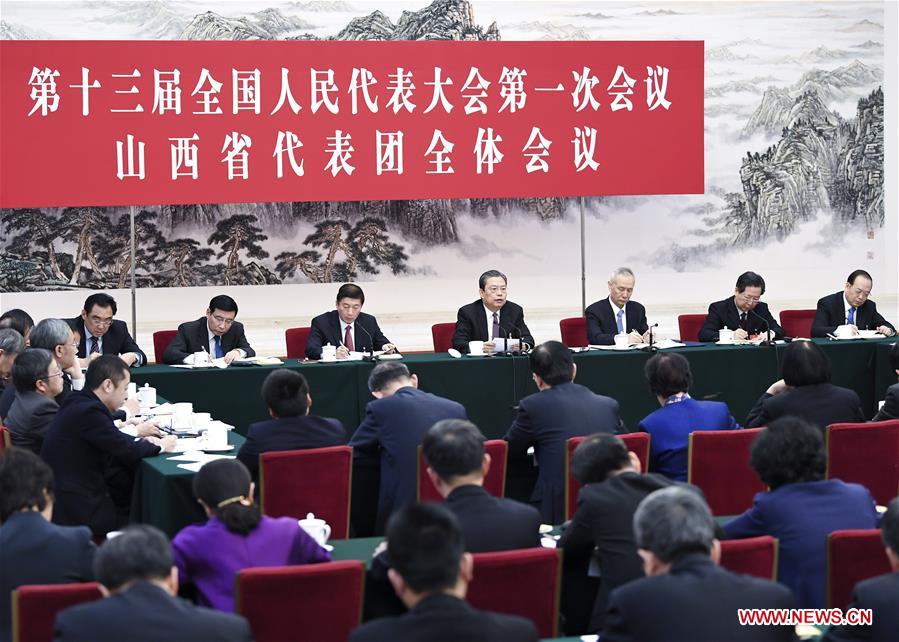 (TWO SESSIONS)CHINA-BEIJING-ZHAO LEJI-NPC-PANEL DISCUSSION (CN)