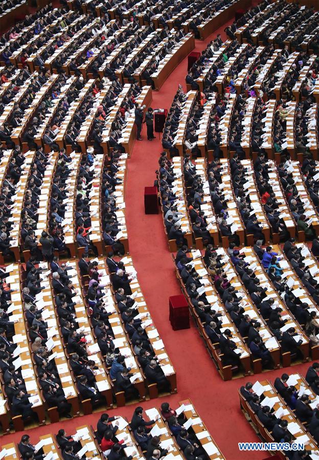 (TWO SESSIONS)CHINA-BEIJING-NPC-SECOND PLENARY MEETING (CN)