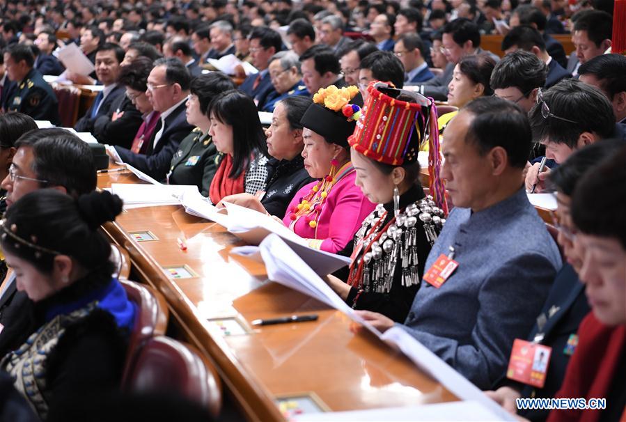 (TWO SESSIONS)CHINA-BEIJING-CPPCC-THIRD PLENARY MEETING (CN)