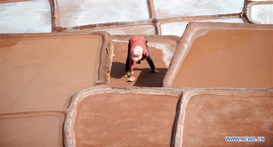 CHINA-TIBET-SALT HARVEST (CN)