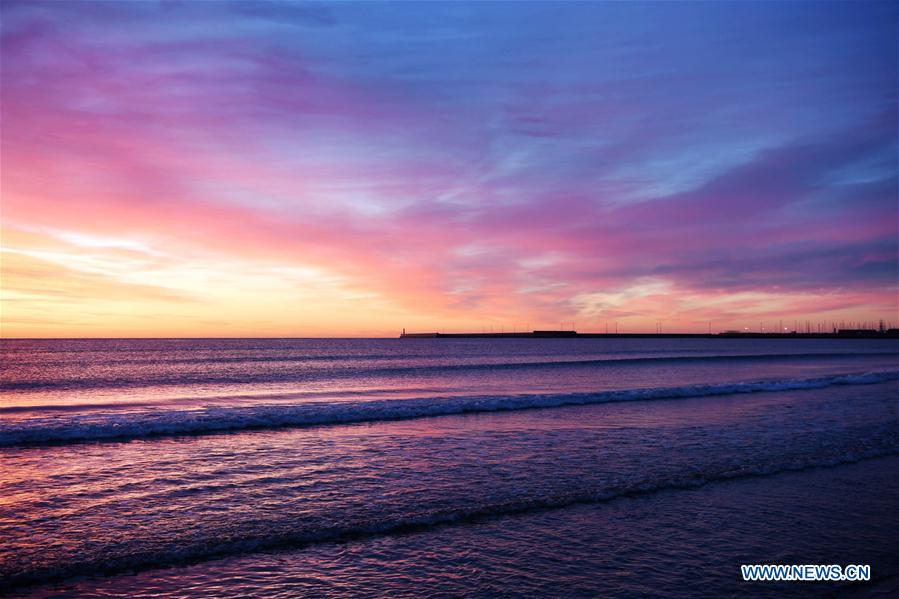 SPAIN-VALENCIA-SUNRISE