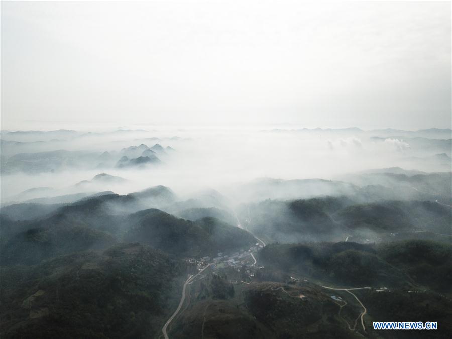 CHINA-GUIZHOU-SPRING SCENERY (CN)