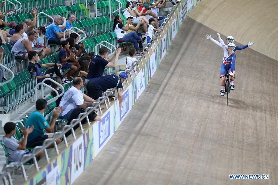 (SP)BRAZIL-RIO DE JANEIRO-UCI PARA CYCLING TRACK WORLD CHAMPIONSHIPS