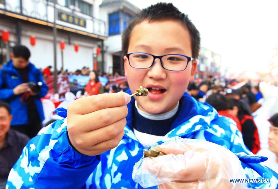 #CHINA-JIANGSU-RIVER SNAIL-GOURMET-FESTIVAL (CN)