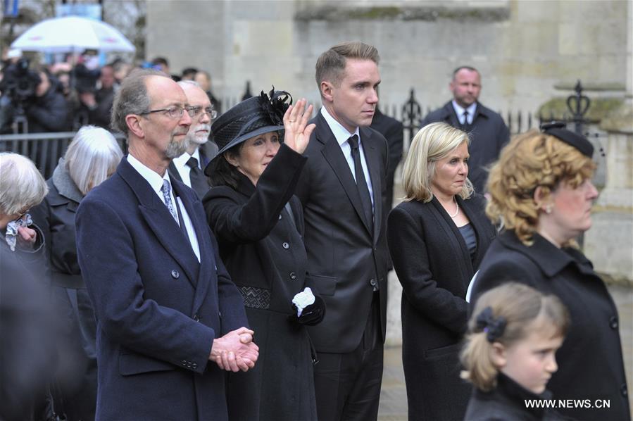 BRITAIN-CAMBRIDGE-STEPHEN HAWKING-FUNERAL