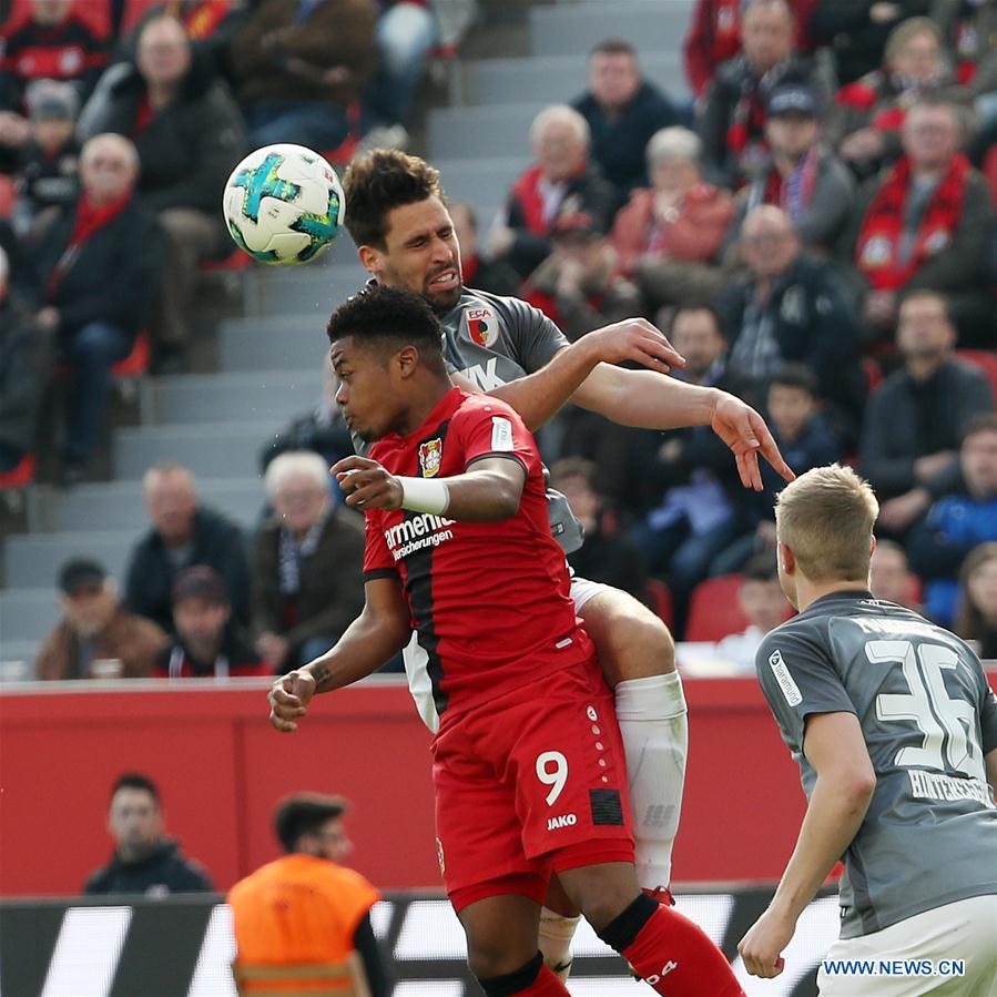 (SP)GERMANY-LEVERKUSEN-SOCCER-BUNDESLIGA-B04 VS FCA