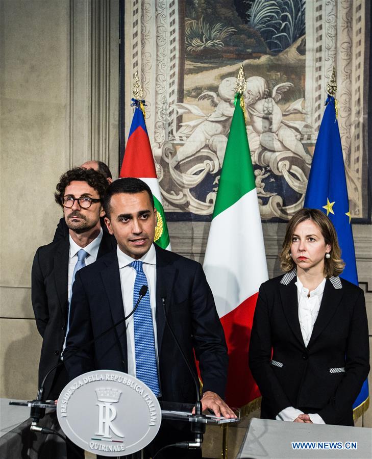 ITALY-ROME-GOVERNMENT-FORMATION TALKS-FAILING