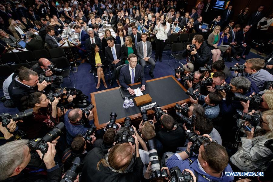 U.S.-WASHINGTON D.C.-FACEBOOK-ZUCKERBERG-HEARING