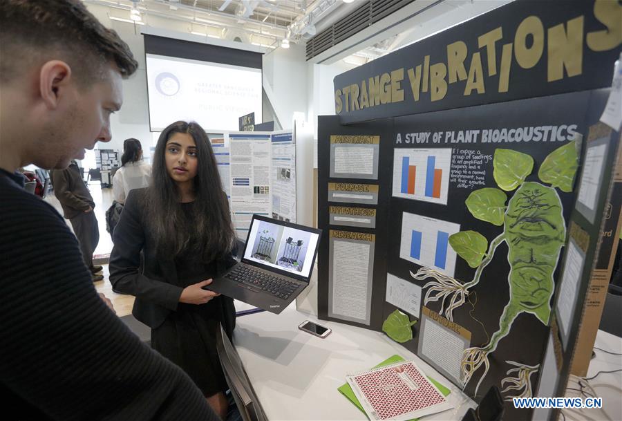 CANADA-VANCOUVER-SCIENCE FAIR