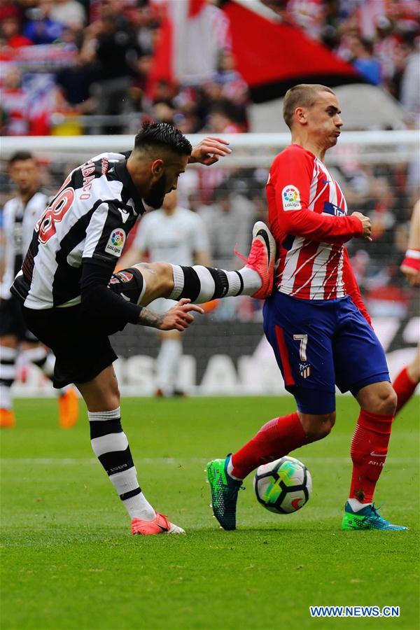 (SP)SPAIN-MADRID-SPANISH LEAGUE-ATLETICO VS LEVANTE