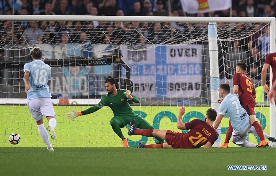 (SP)ITALY-ROME-SERIE A-LAZIO VS ROMA