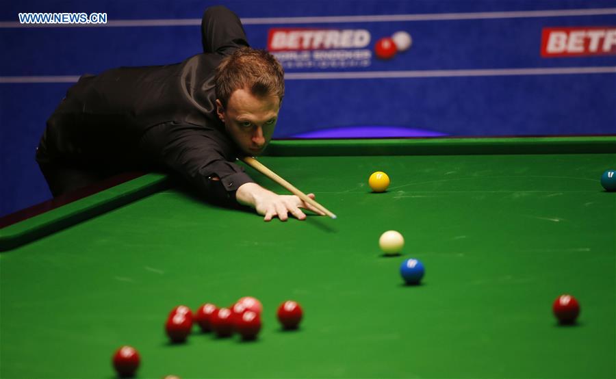 (SP)BRITAIN-SHEFFIELD-SNOOKER-WORLD CHAMPIONSHIP-QUARTERFINAL