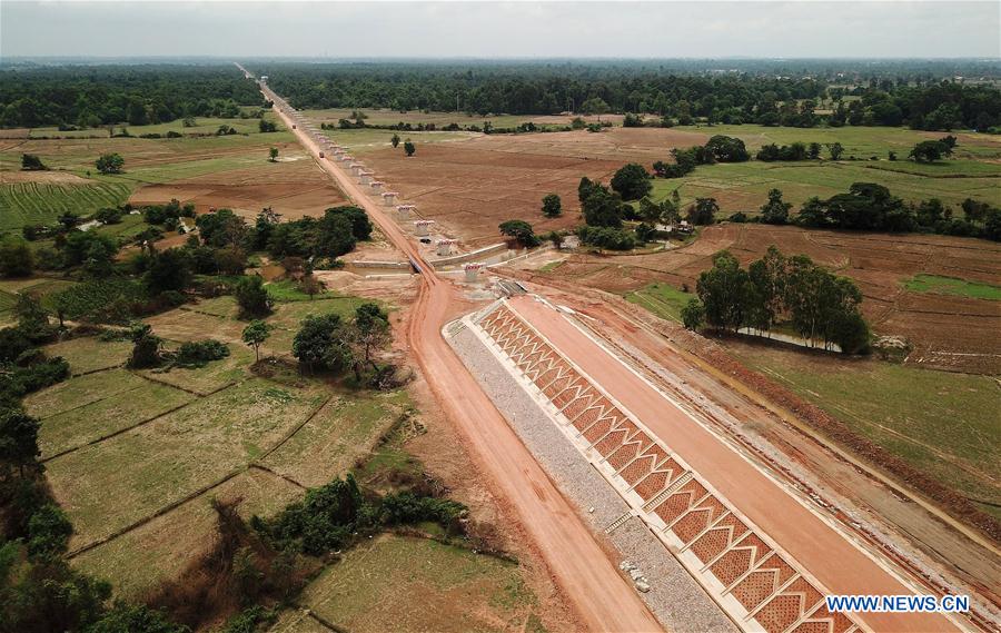 LAOS-VIENTIANE-CHINA-LAOS RAILWAY-BRIDGE