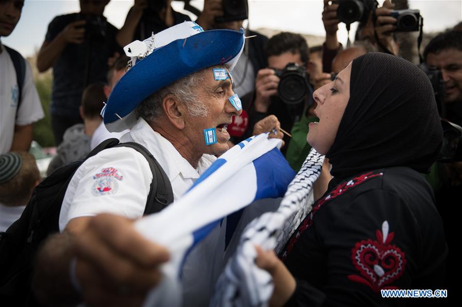 MIDEAST-JERUSALEM-JERUSALEM DAY