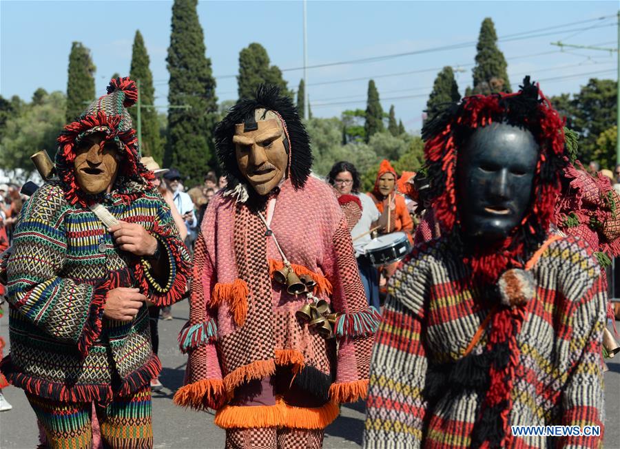 PORTUGAL-LISBON-IBERIAN MASK-FESTIVAL