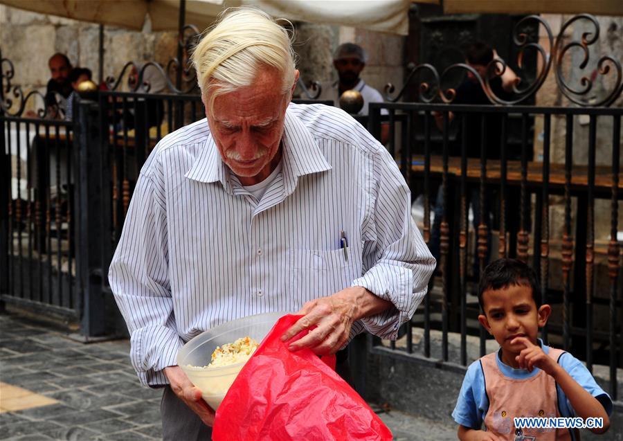 SYRIA-DAMASCUS-CHARITY-KITCHEN