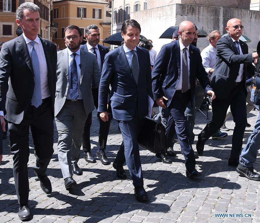 ITALY-ROME-PM-DESIGNATE-CONTE