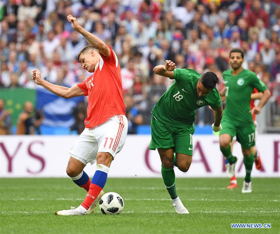 (SP)RUSSIA-MOSCOW-2018 WORLD CUP-OPENING MATCH-RUSSIA VS SAUDI ARABIA