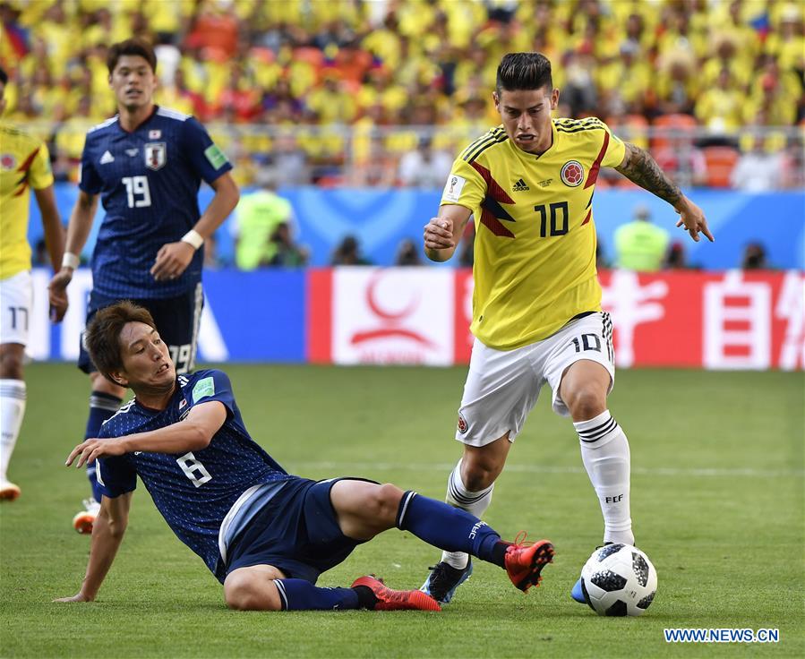 (SP)RUSSIA-SARANSK-2018 WORLD CUP-GROUP H-COLOMBIA VS JAPAN