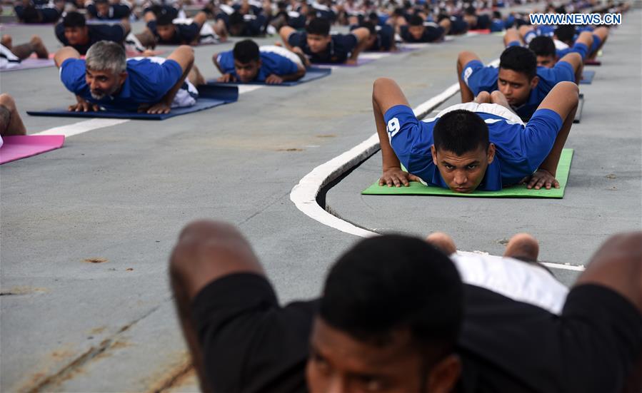 INDIA-MUMBAI-INTERNATIONAL YOGA DAY 