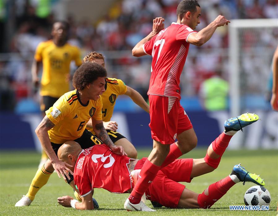 (SP)RUSSIA-MOSCOW-2018 WORLD CUP-GROUP G-BELGIUM VS TUNISIA