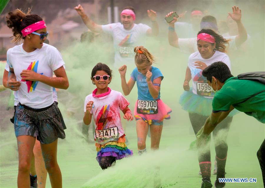 (SP)U.S.-LOS ANGLES-COLOR RUN