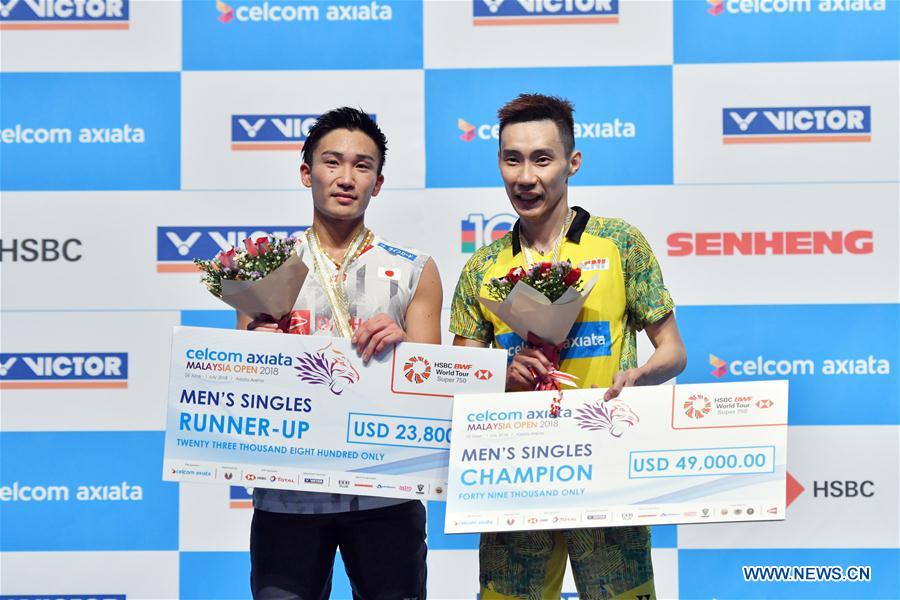 (SP)MALAYSIA-KUALA LUMPUR-BADMINTON-MAS OPEN-FINALS