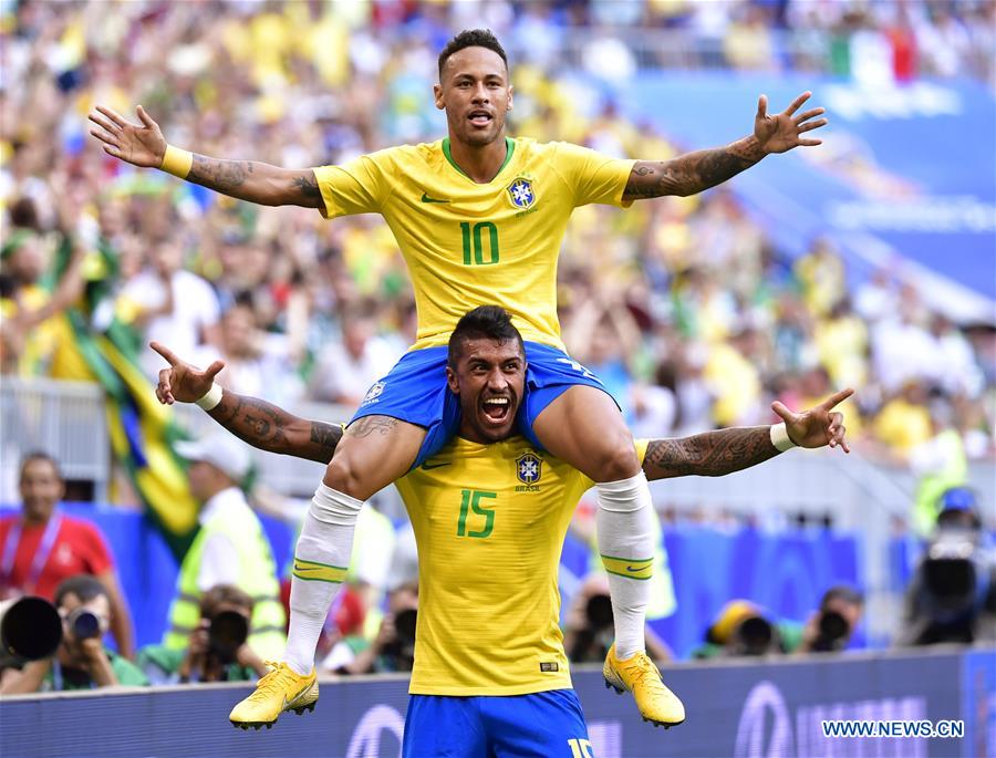 (SP)RUSSIA-SAMARA-2018 WORLD CUP-ROUND OF 16-BRAZIL VS MEXICO