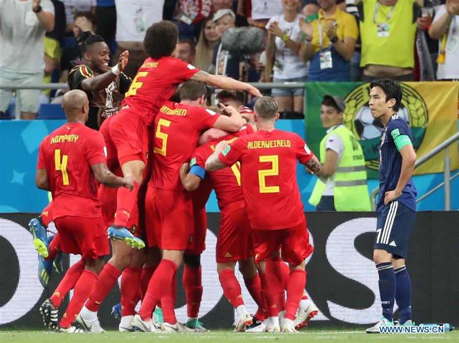 (SP)RUSSIA-ROSTOV-ON-DON-2018 WORLD CUP-ROUND OF 16-BELGIUM VS JAPAN