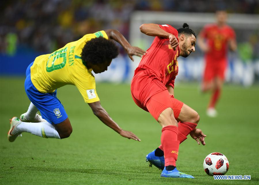 (SP)RUSSIA-KAZAN-2018 WORLD CUP-QUARTERFINAL-BRAZIL VS BELGIUM