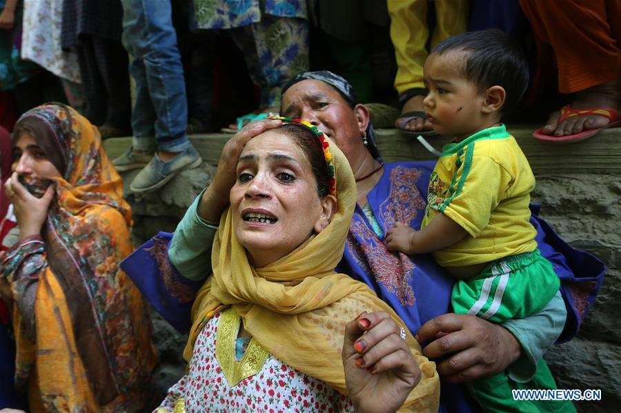 INDIAN-CONTROLLED KASHMIR-SRINAGAR-FUNERAL