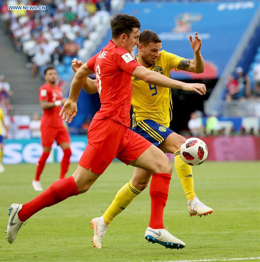 (SP)RUSSIA-SAMARA-2018 WORLD CUP-QUARTERFINAL-SWEDEN VS ENGLAND