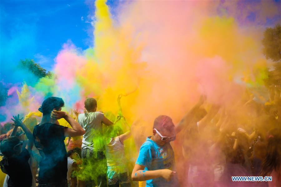 POLAND-MIKOLAJKI-COLOR RUN