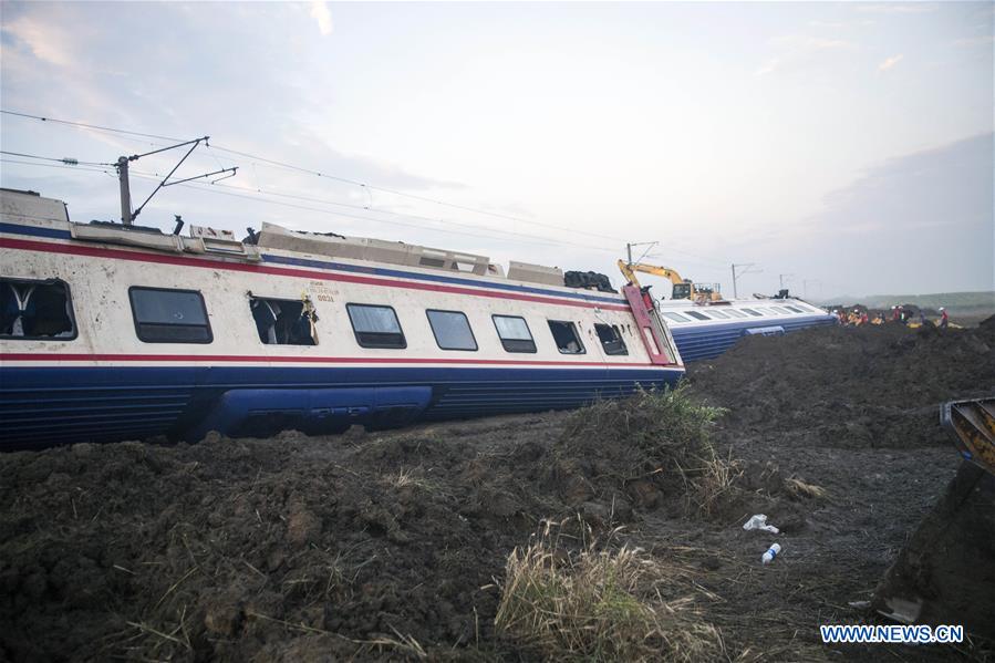 TURKEY-TEKIRDAG-TRAIN-DERAILMENT