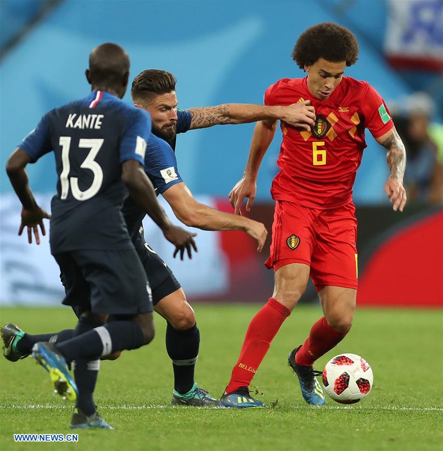 (SP)RUSSIA-SAINT PETERSBURG-2018 WORLD CUP-SEMIFINAL-FRANCE VS BELGIUM