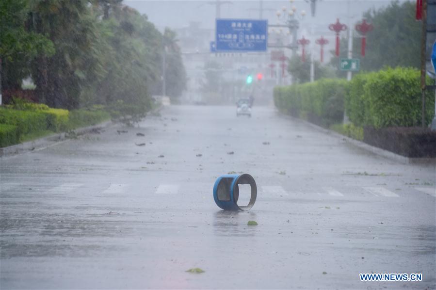 CHINA-TYPHOON MARIA-LANDFALL (CN)