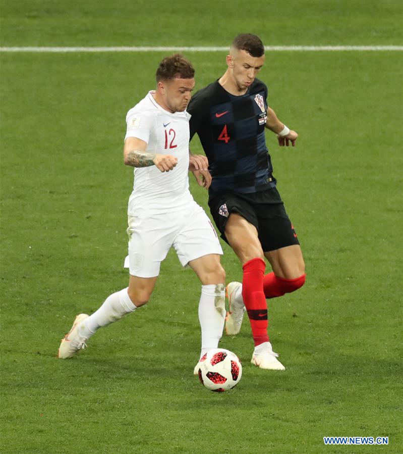 (SP)RUSSIA-MOSCOW-2018 WORLD CUP-SEMIFINAL-ENGLAND VS CROATIA